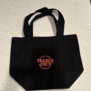 Trader Joe's Black Tote Bag